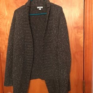 Grey Cardigan Sweater